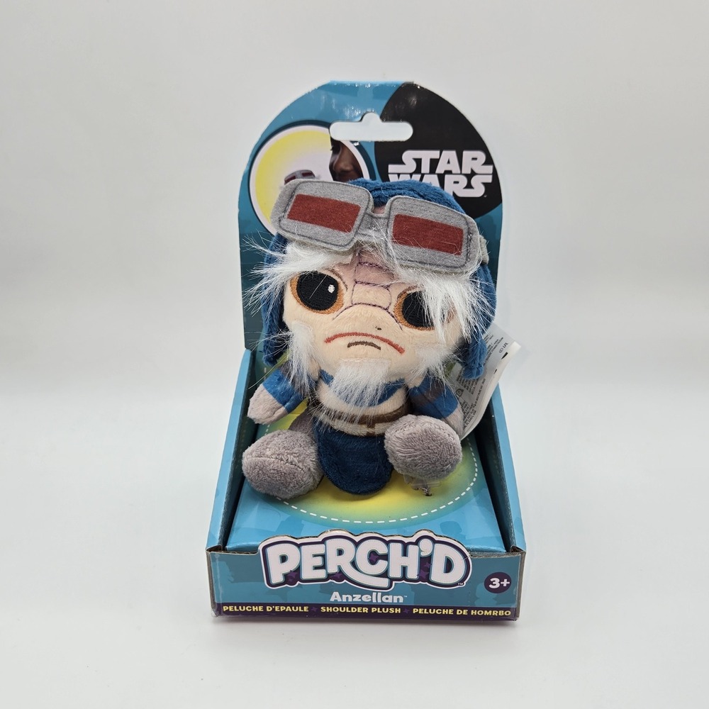 Star Wars Perch'd Anzellan Shoulder Plush Just Play Disney NEW